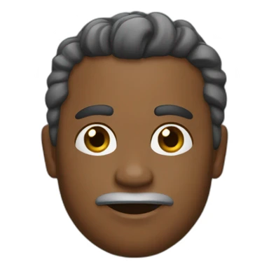 un rey de raza negra sticker