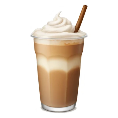iced chai latte sticker