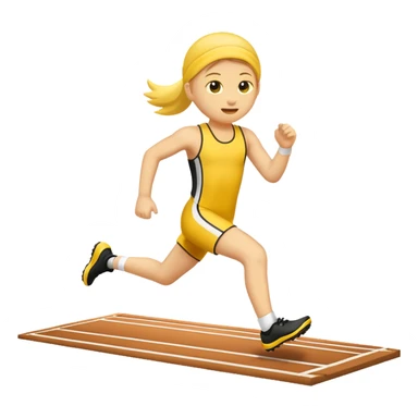 Track and field emoji sticker