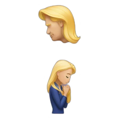 trump kissing his daughter sticker