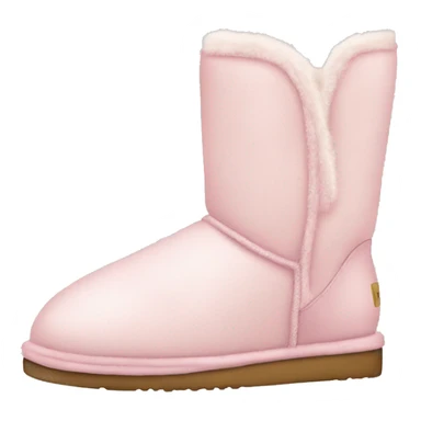 light pink uggs sticker