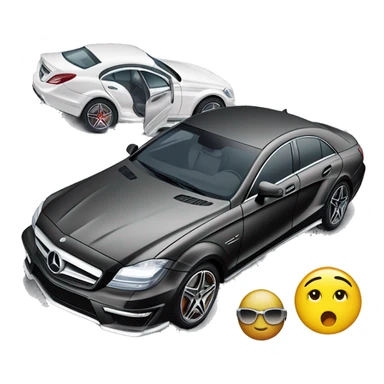 wengallbi and Mercedes CLS 63 AMG sticker