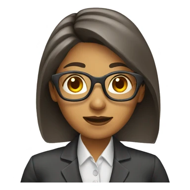 accountant woman sticker