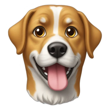 Chat sur un chien sticker