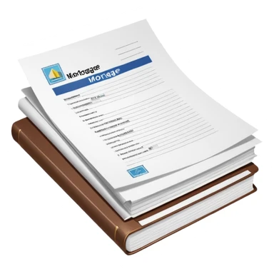 Documents for a mortgage in Dubai sticker