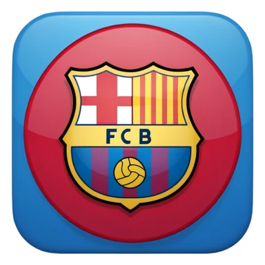 Fc Barcelona logo imoji sticker