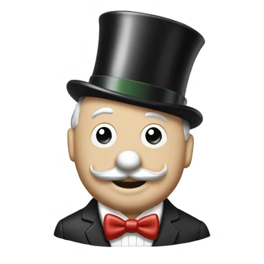 mr.monopoly monopoly go  sticker