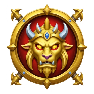 warcraft faction emblem sticker