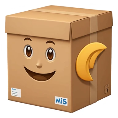 MIle pack box sticker