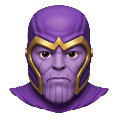thanos from squid gam the k drama sticker