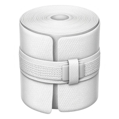 bandage roll, no blue  sticker