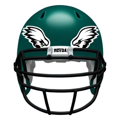 Eagles nfl helmet  sticker