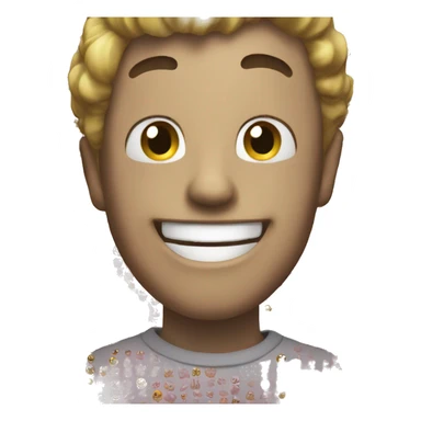 Persona sonriendo sticker