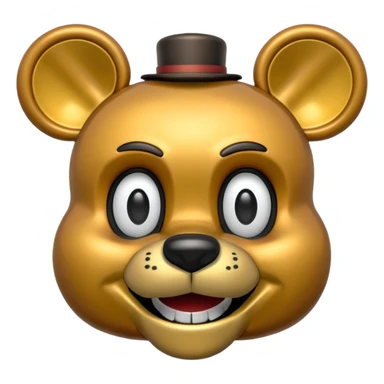 A Freddy Fazbear Symbol  sticker