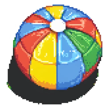 beach ball sticker