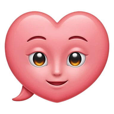 thank you in coral pink sticker