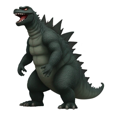 Godzilla with Jordan’s  sticker