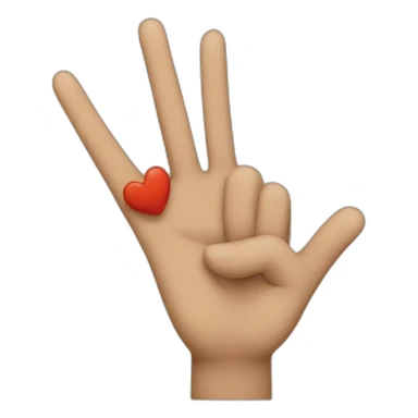 peace and love sticker