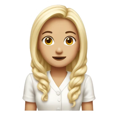 Vanilla girl sticker