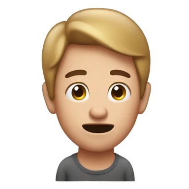 man accidentally farting sticker