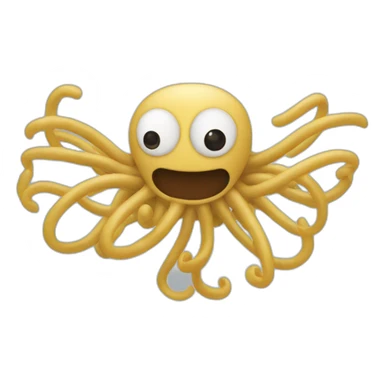 flying spaghetti monter sticker