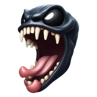 venom tongue sticker