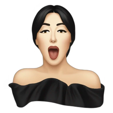 monica bellucci singing sticker