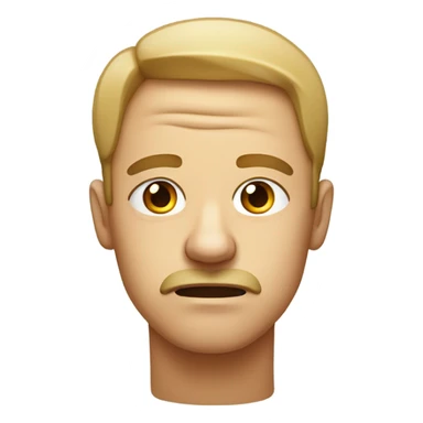 constipated face sticker