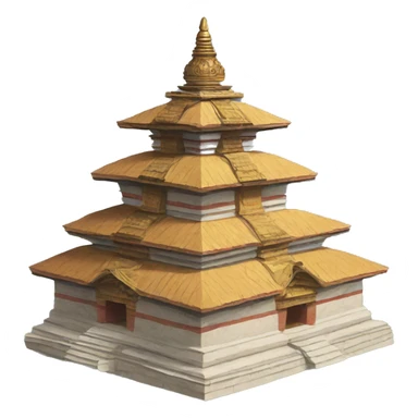 Nepal stupa sticker