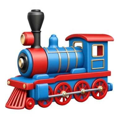 train toy made of wood only sticker