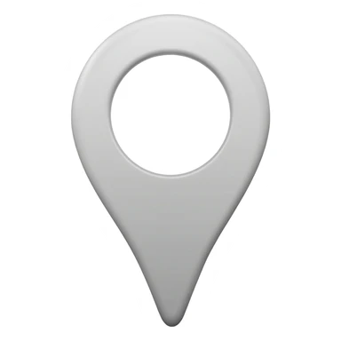 White Google maps sticker