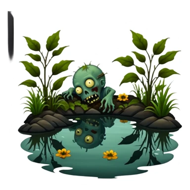 Zombie ponda sticker