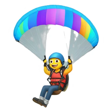 paragliding sticker