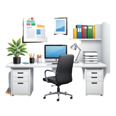 home office sticker