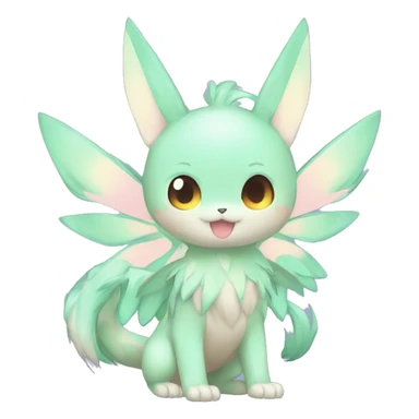 Pastel-Chibi-Sona-Shiny-Fakémon full body sticker