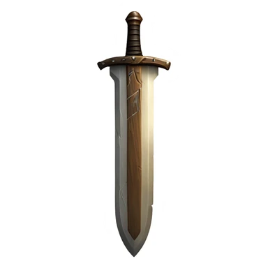 Snapped Wooden sword sticker