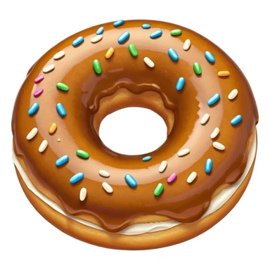 Glazed donut  sticker