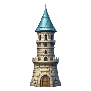 fantasy tower sticker