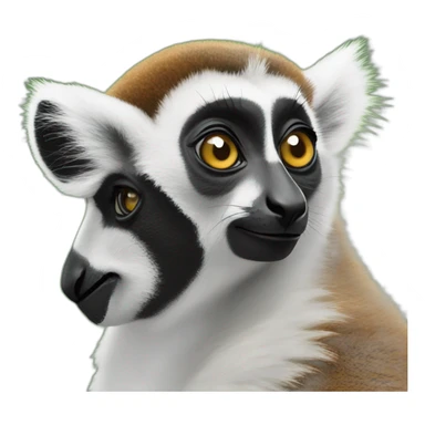 lemur-catta-king sticker