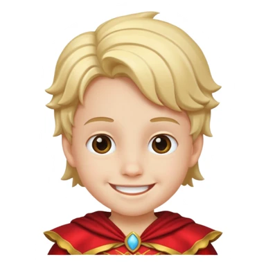 costume wearing kid sticker