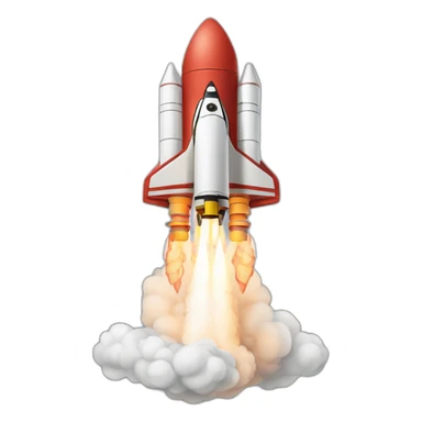 rocket launch angle smoke sticker