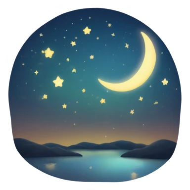 Good night sticker