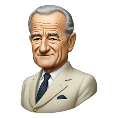 Lyndon B Johnson sticker