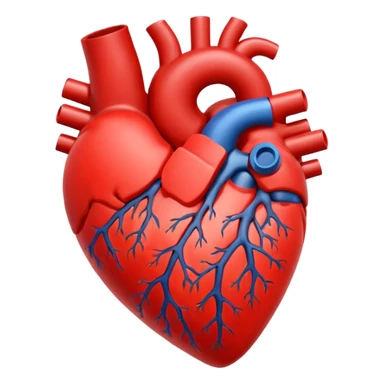 heart showing hight pressure sticker