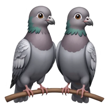 Pigeon’s parents sticker