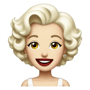 marylin monroe sticker