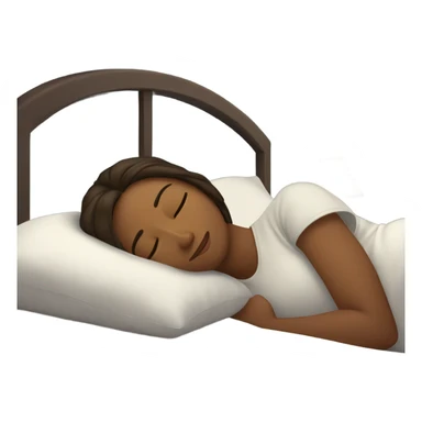 Woman and Man sleeping in bed sticker