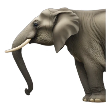 tortue sur elephant sticker