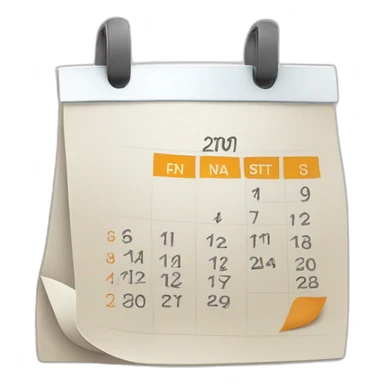 calendar-icon-with-0 sticker