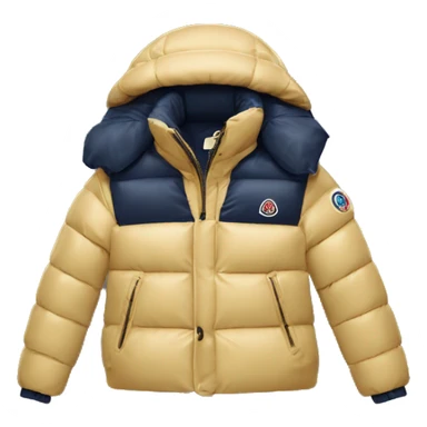 Moncler puffer jacket sticker